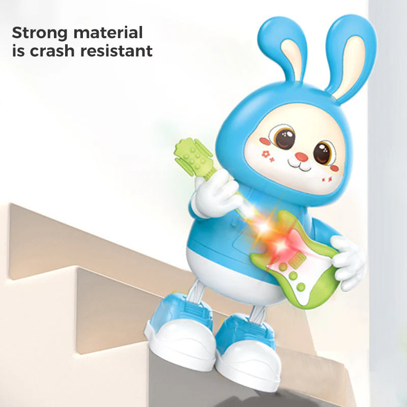 Adorable Rabbit Guitarist Toy - Image 3