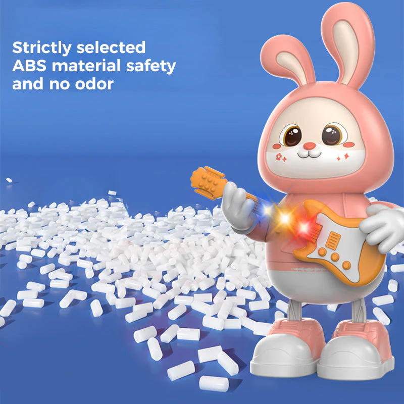 Adorable Rabbit Guitarist Toy - Image 4