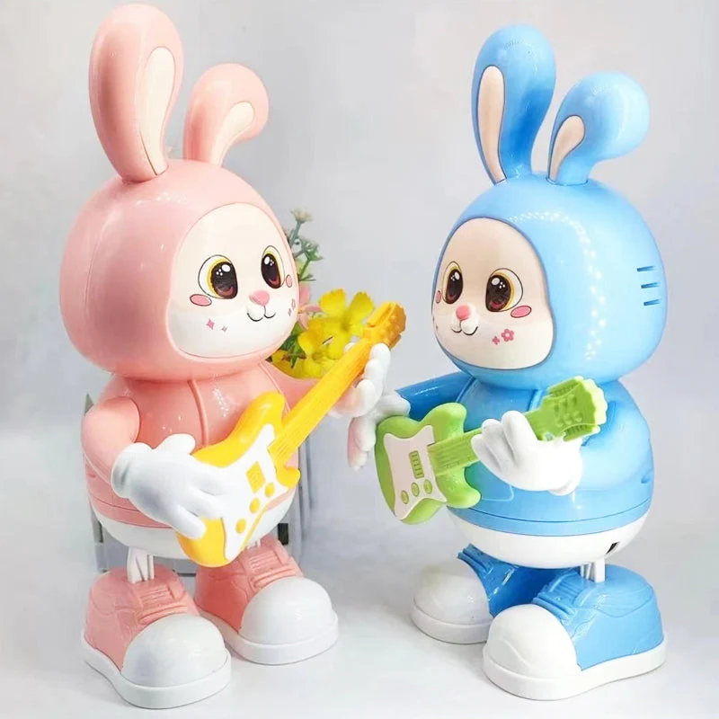 Adorable Rabbit Guitarist Toy - Image 5