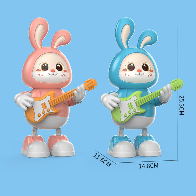 Adorable Rabbit Guitarist Toy - Image 6