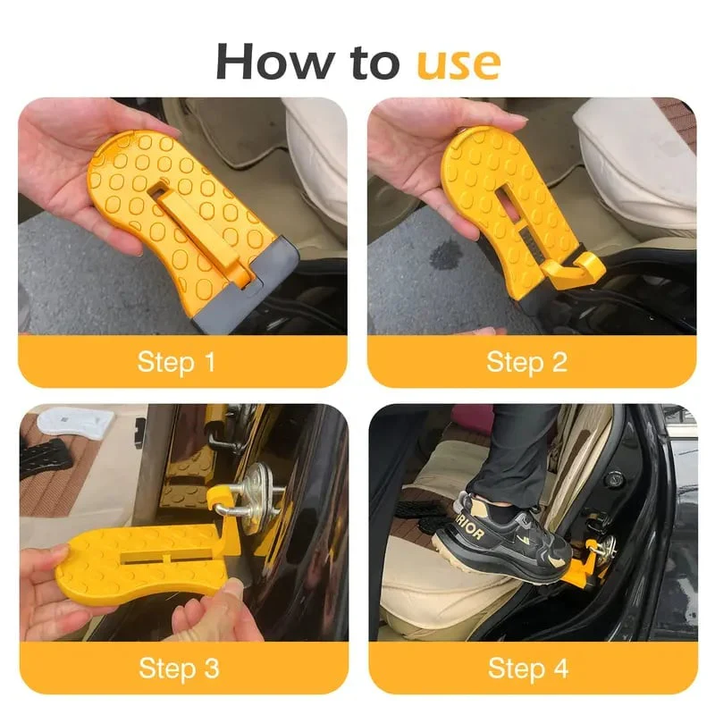 Adventure Ready SUV Roof Step【reliable support for heavy loads】 - Image 8