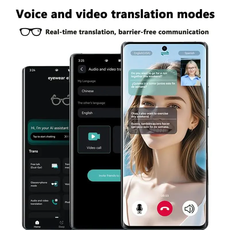 AI Smart Translation Glasses - Image 6