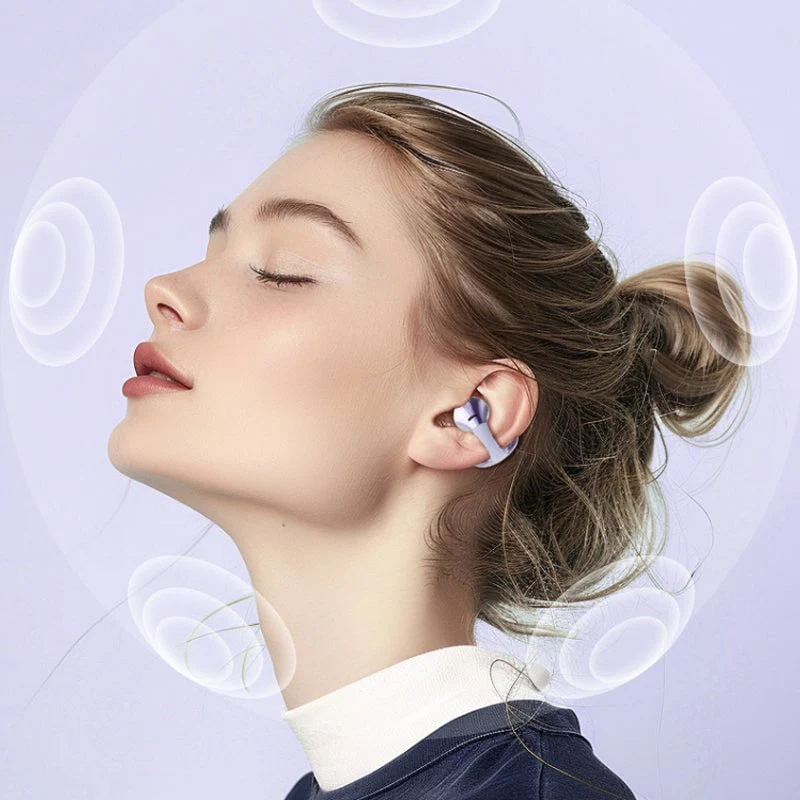 AI Translation Open Ear Clip Bluetooth Headphone - Image 11