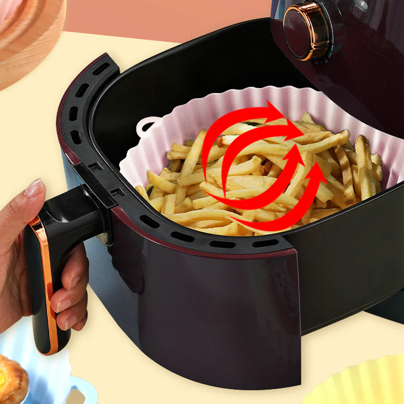 Air Fryer Silicone Baking Tray - Image 5