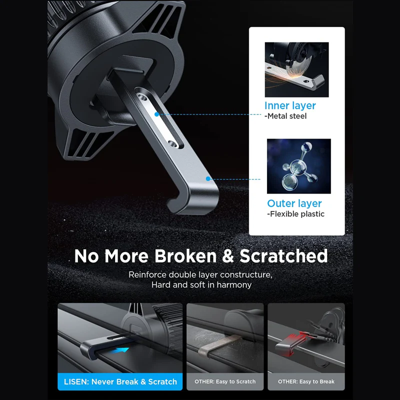 Air Vent Car Phone Mount Holder - Image 2