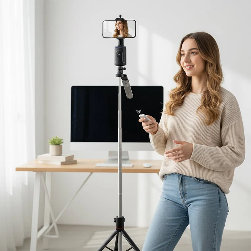 Aless™ Ai-Powered Fully Automatic Tracking Phone Gimbal - Image 8