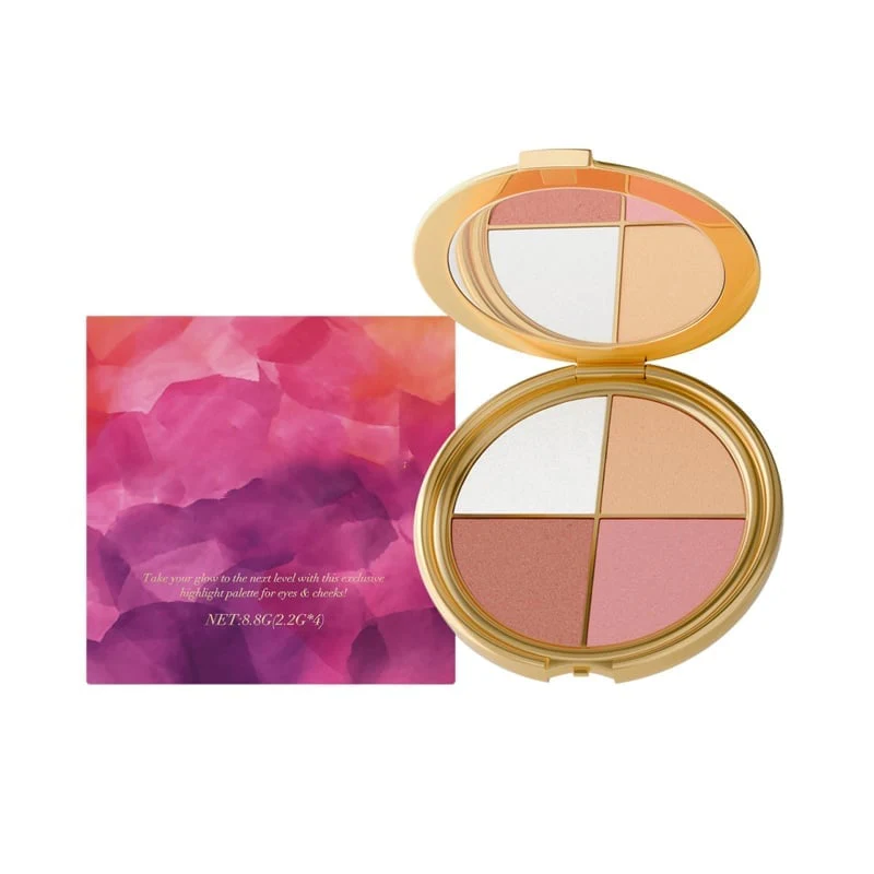 All-in-One Highlight, Eyeshadow & Blush Palette - Image 12