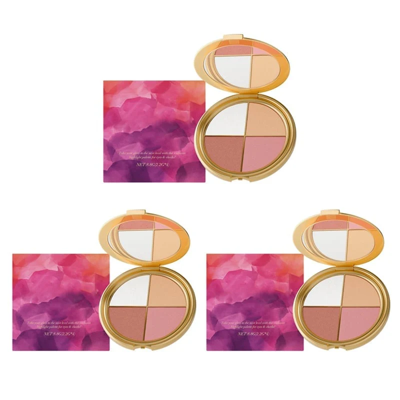 All-in-One Highlight, Eyeshadow & Blush Palette - Image 14