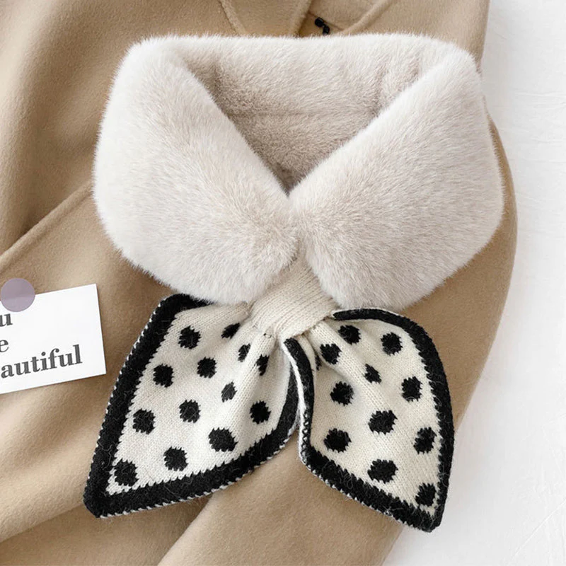 All-match Thick Plush Scarf - Image 11