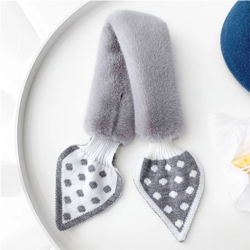All-match Thick Plush Scarf - Image 4