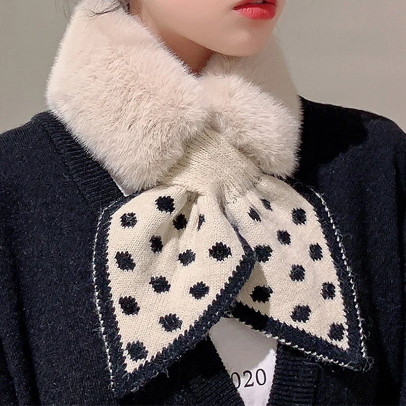All-match Thick Plush Scarf - Image 5