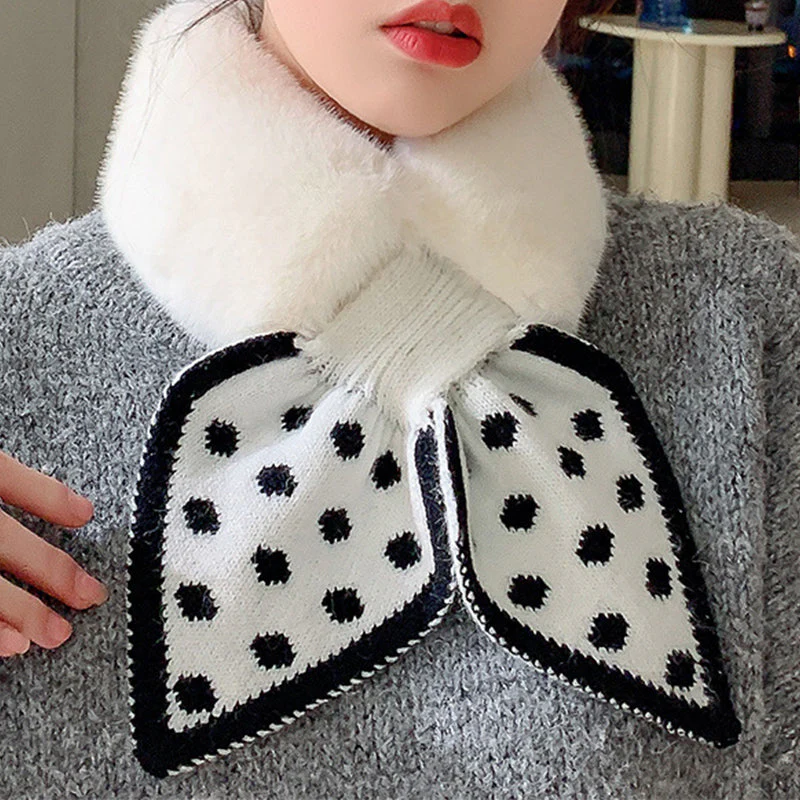 All-match Thick Plush Scarf - Image 6