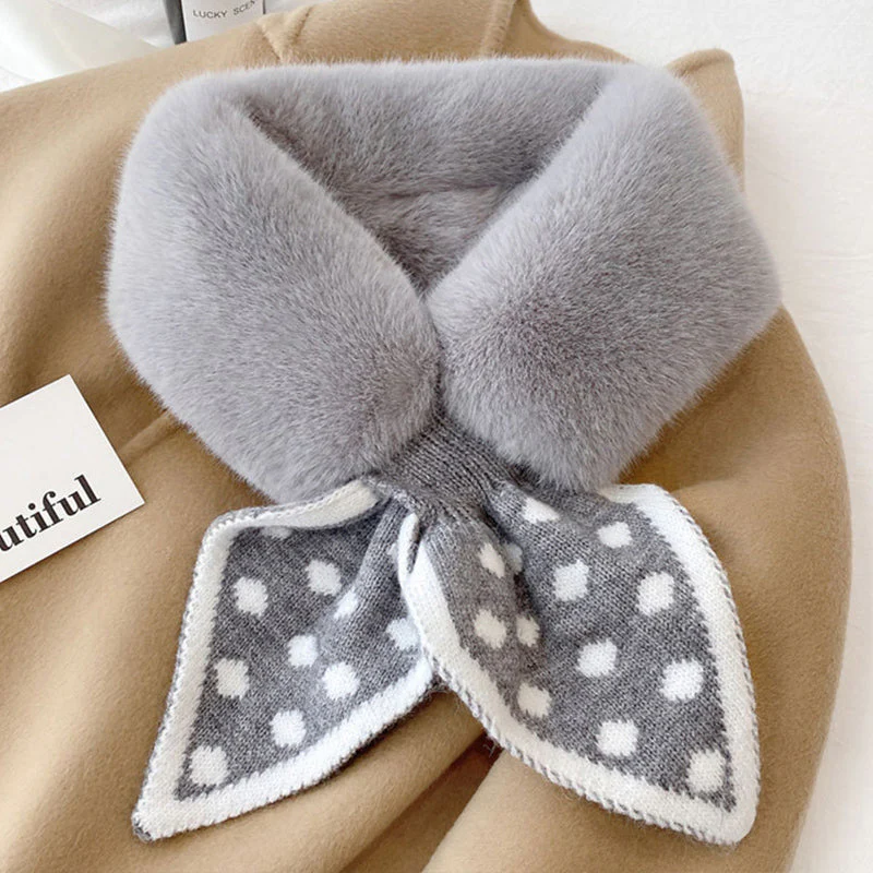 All-match Thick Plush Scarf - Image 9