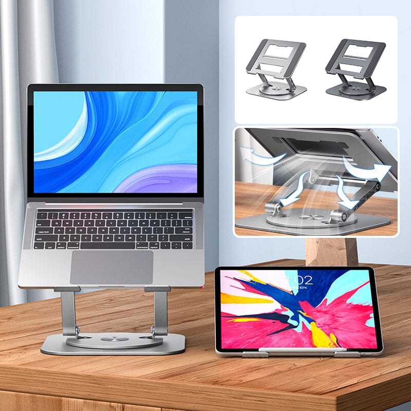 Aluminum Alloy Swivel Computer Stand - Image 10