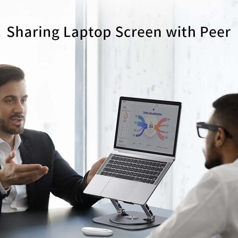 Aluminum Alloy Swivel Computer Stand - Image 4