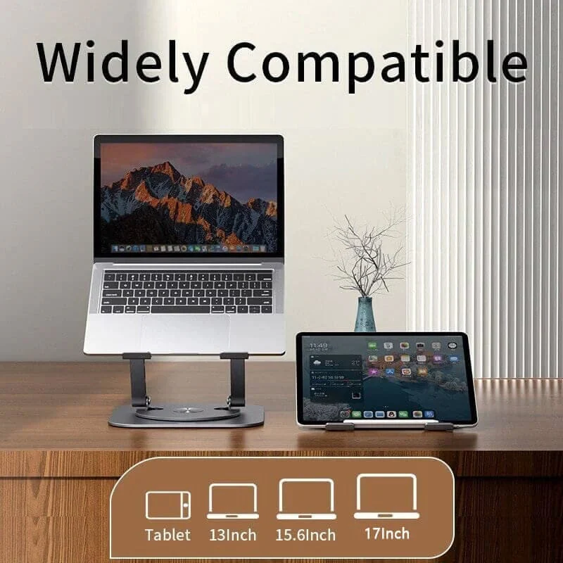 Aluminum Alloy Swivel Computer Stand - Image 5