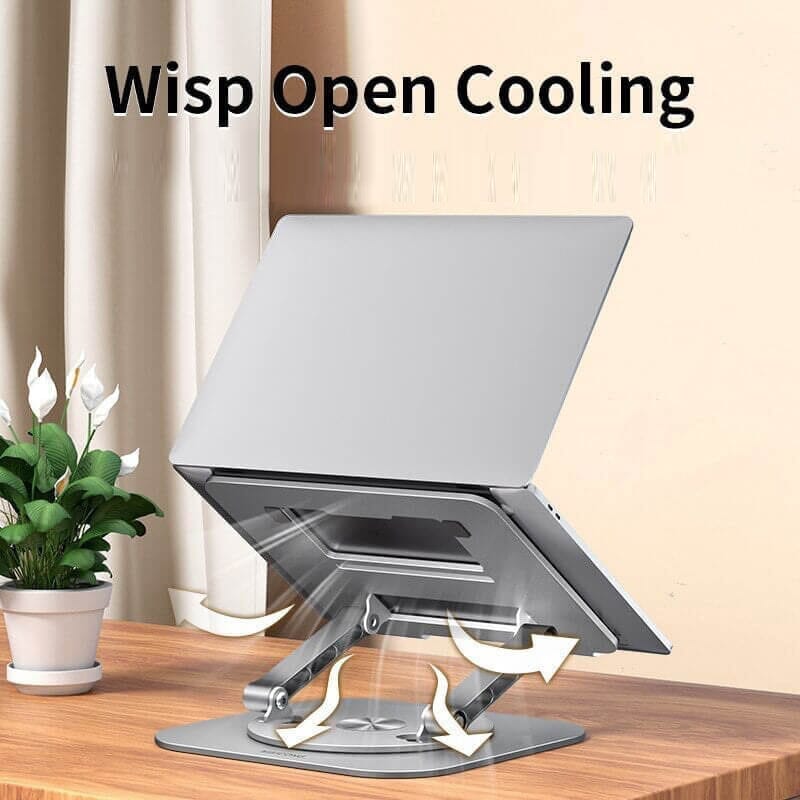 Aluminum Alloy Swivel Computer Stand - Image 6
