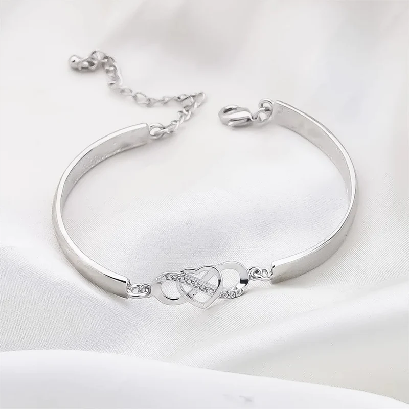 Always Remember I Love You Mom Forever Love Heart Bracelet - Image 12