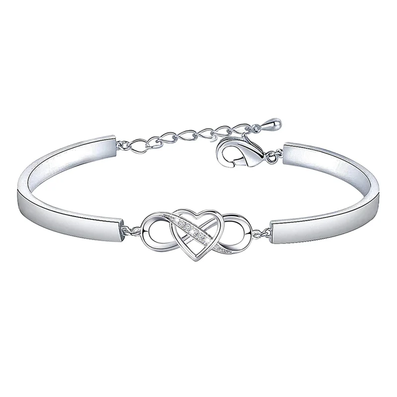 Always Remember I Love You Mom Forever Love Heart Bracelet - Image 14