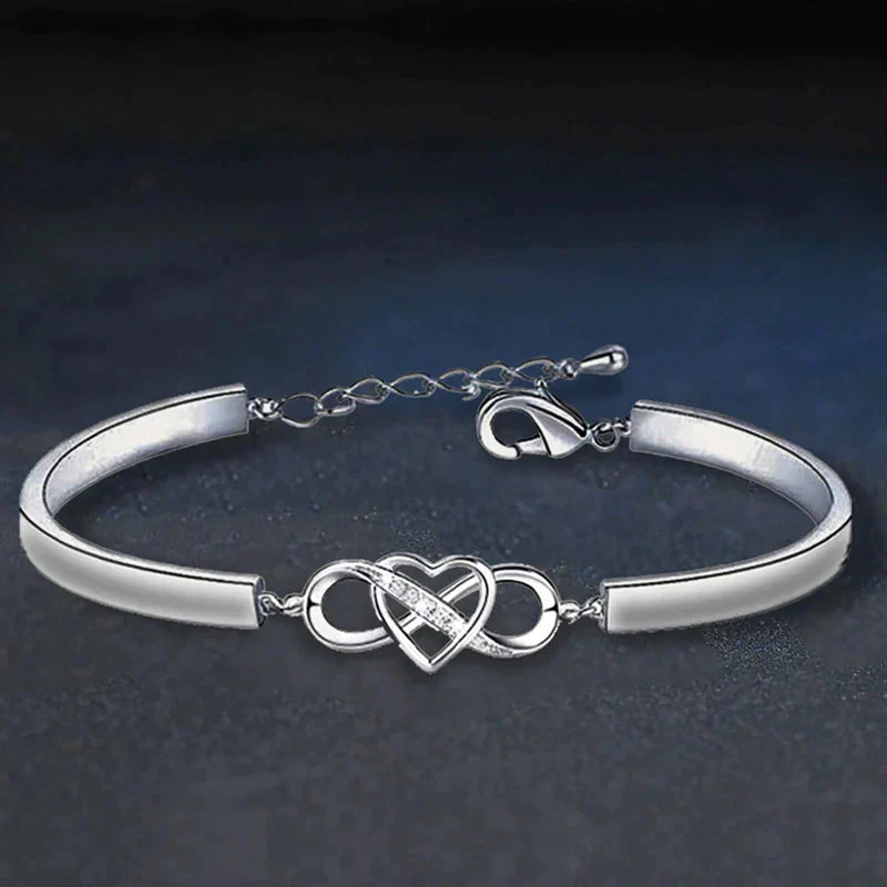 Always Remember I Love You Mom Forever Love Heart Bracelet - Image 3