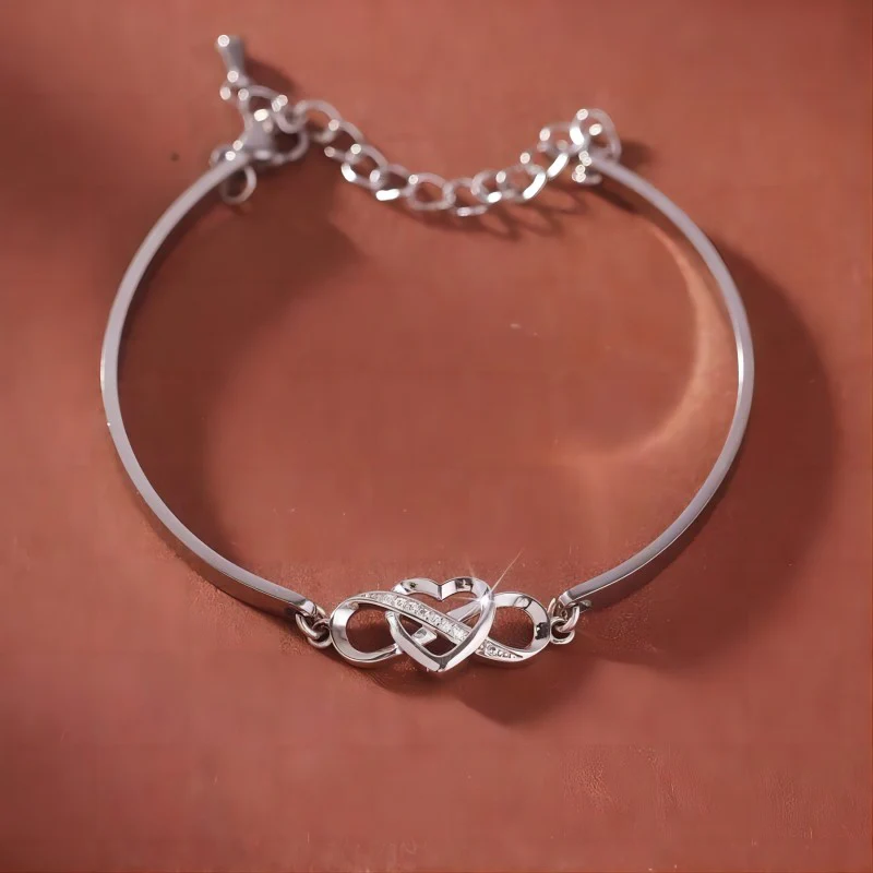 Always Remember I Love You Mom Forever Love Heart Bracelet - Image 5
