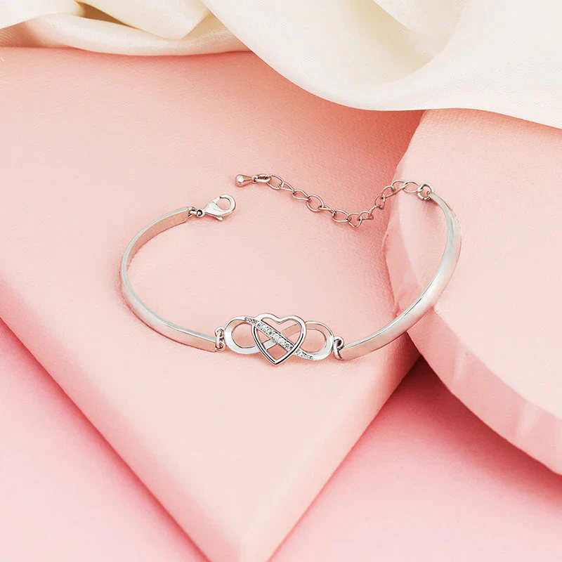 Always Remember I Love You Mom Forever Love Heart Bracelet - Image 9