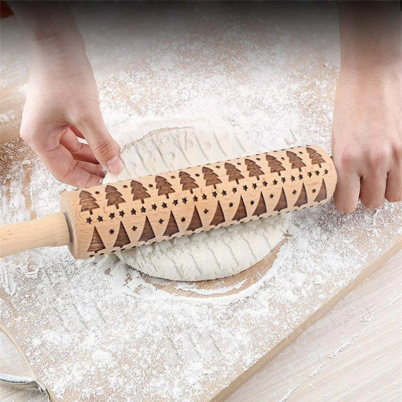 Amazing Christmas Embossing Rolling Pin - Image 6