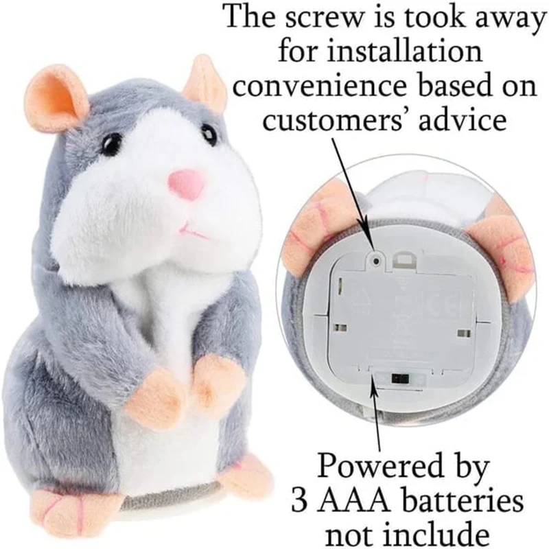Amazing Talking Hamster Mouse Toy - Image 4