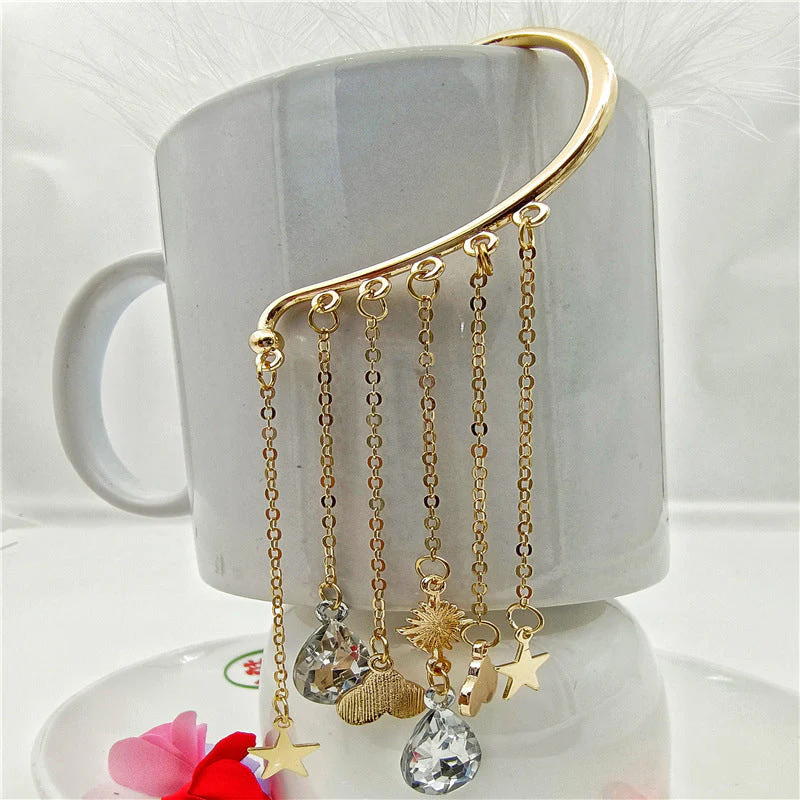 Angel Tears Ear Wrap Ear Cuff - Image 2