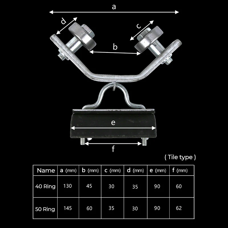 Angle Iron Track Hanging Line Pulley - Image 10