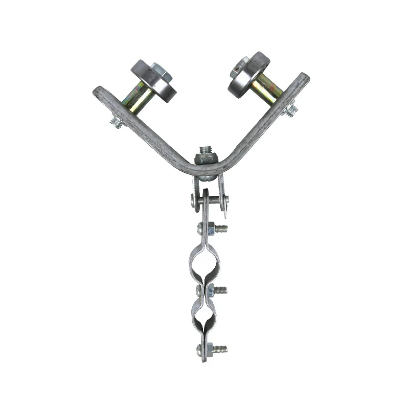 Angle Iron Track Hanging Line Pulley - Image 12