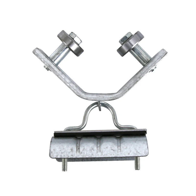 Angle Iron Track Hanging Line Pulley - Image 16