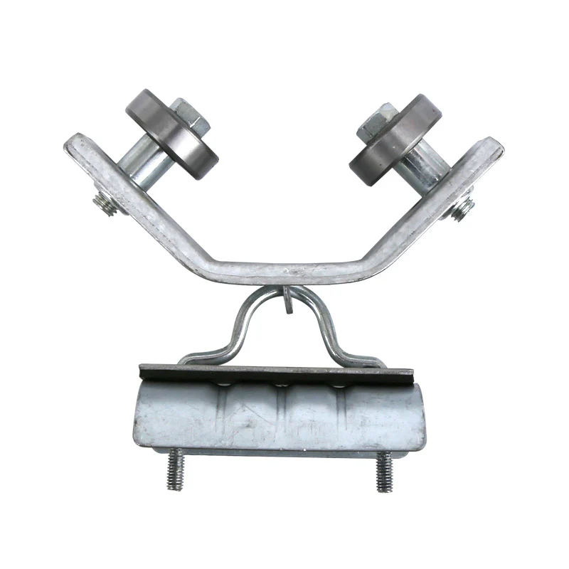 Angle Iron Track Hanging Line Pulley - Image 17