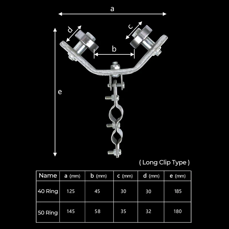 Angle Iron Track Hanging Line Pulley - Image 9