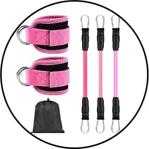 Ankle Resistance Band Set for Leg and Hip Training - Image 10