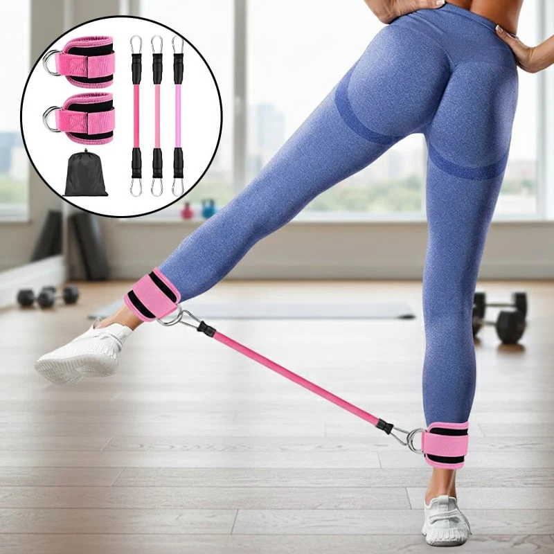Ankle Resistance Band Set for Leg and Hip Training - Image 17