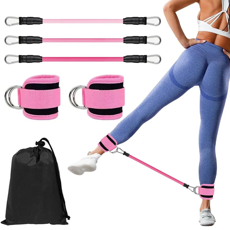 Ankle Resistance Band Set for Leg and Hip Training - Image 18