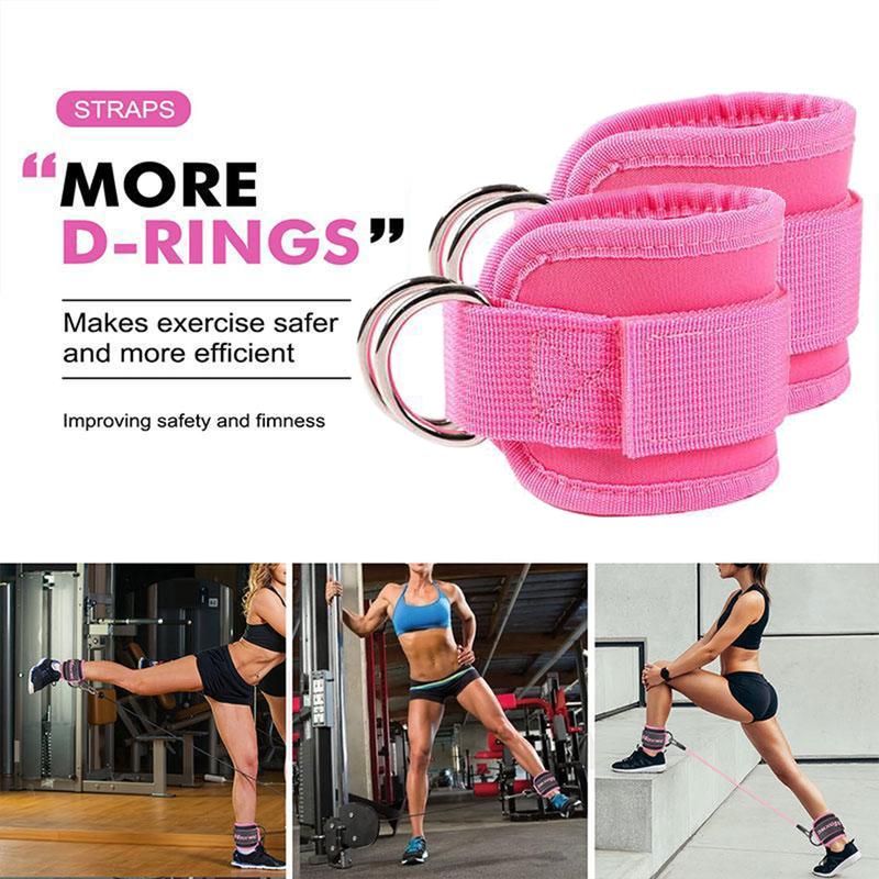 Ankle Resistance Band Set for Leg and Hip Training - Image 7