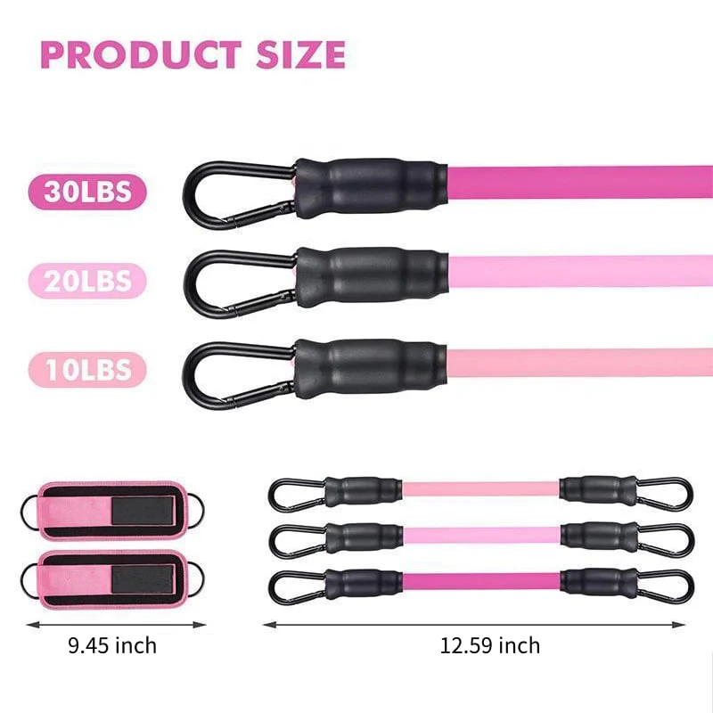 Ankle Resistance Band Set for Leg and Hip Training - Image 9