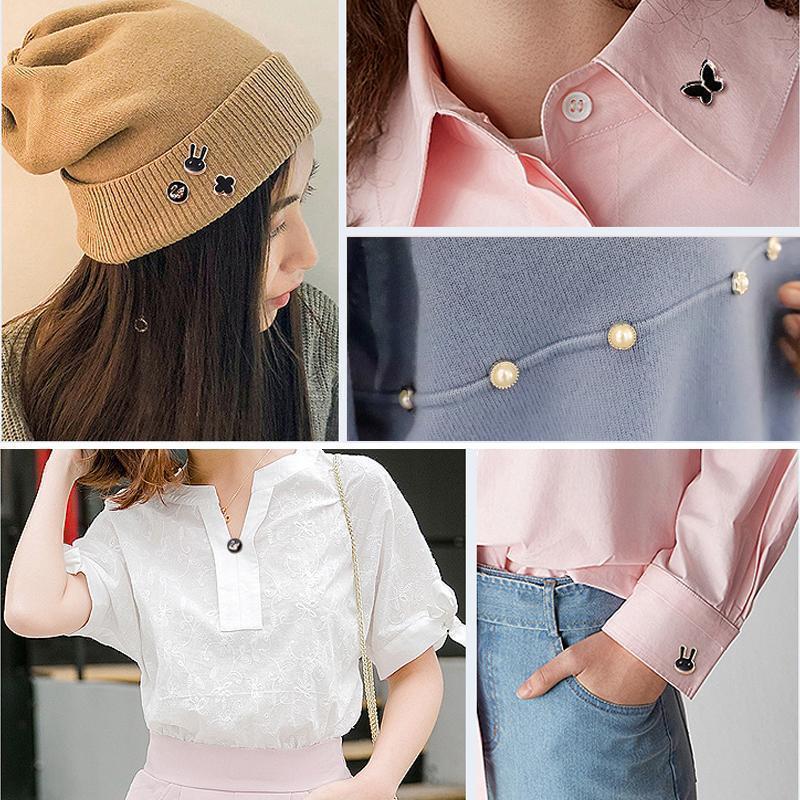 Anti-Exposure Fixed Brooches (10 PCs/Set) - Image 12