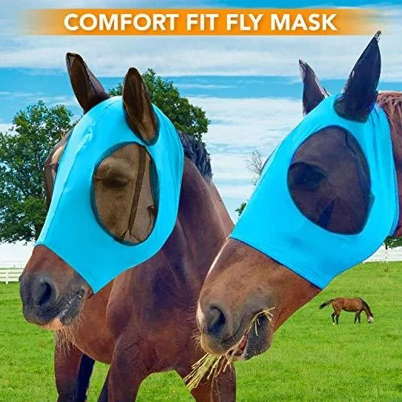 Anti-Fly Mesh Equine Mask - Image 2
