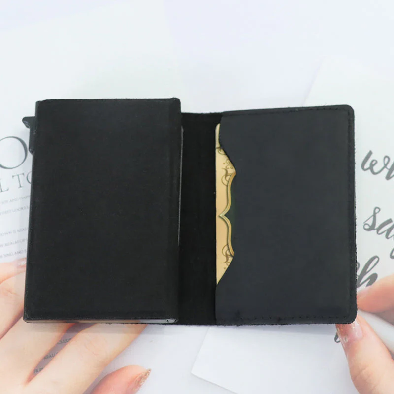 Anti-lost RFID Multifunctional Automatic Card Wallet - Image 4