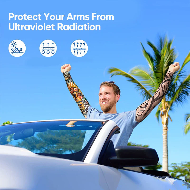 Anti-Sunshine Tattoo Arm Sleeve - Image 7