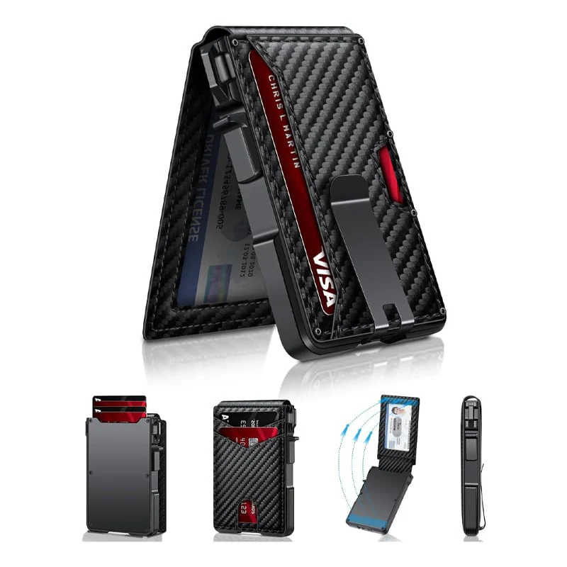 Anti-theft aluminum alloy card holder - Image 11