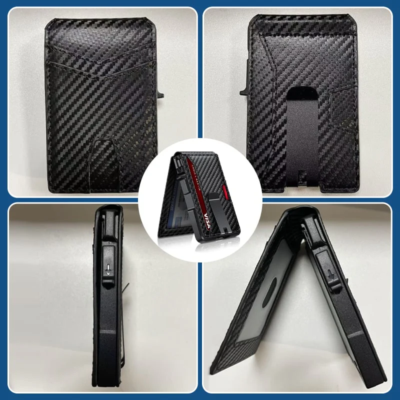 Anti-theft aluminum alloy card holder - Image 3