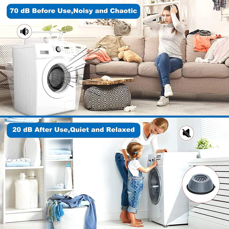 Anti-vibration Washing Machine Support - Image 5