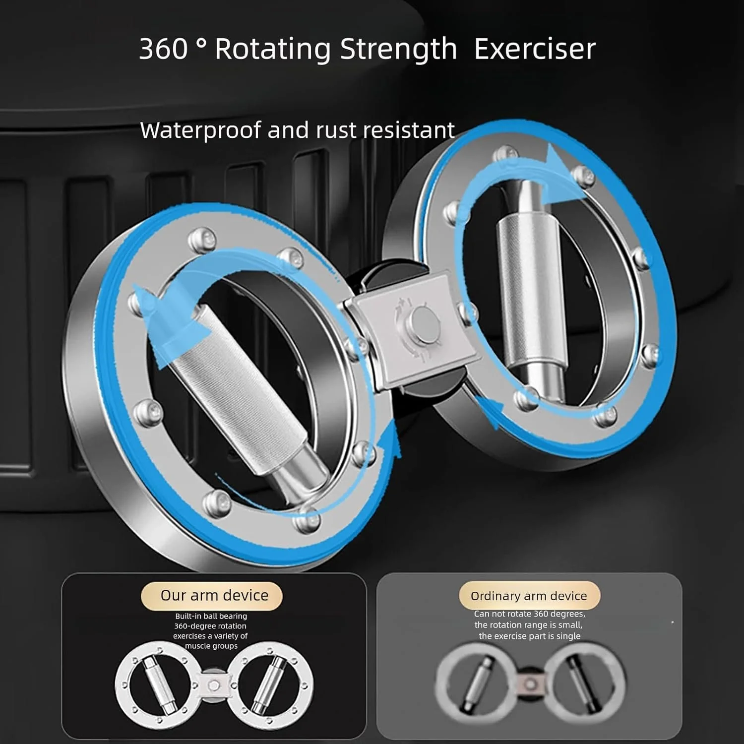 Arm Exercise Equipment with Adjustable Resistance - Image 4