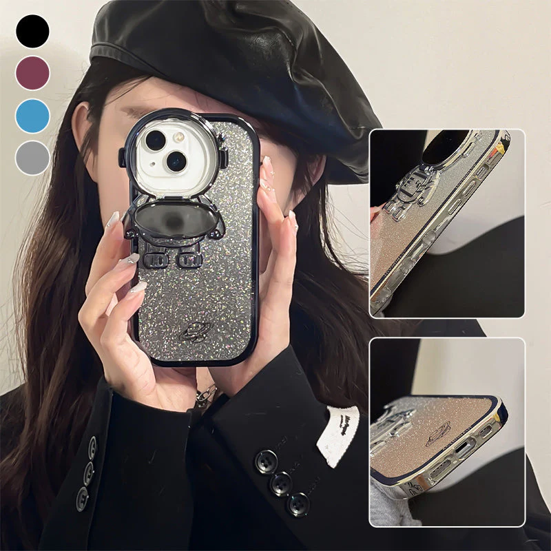 Astronaut Bracket Case Cover For iPhone - Image 15