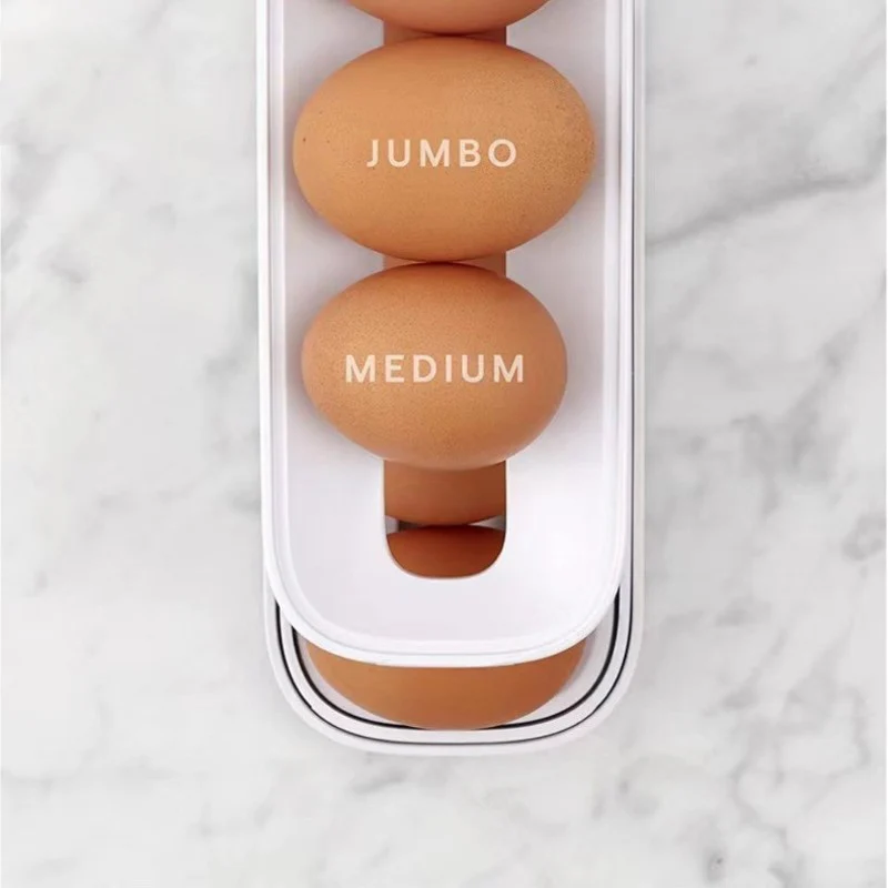 Automatic Scrolling Egg Rack Holder Storage Box - Image 5