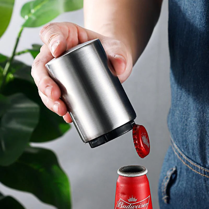 Automatic Stainless Steel Push Down Opener - Image 3